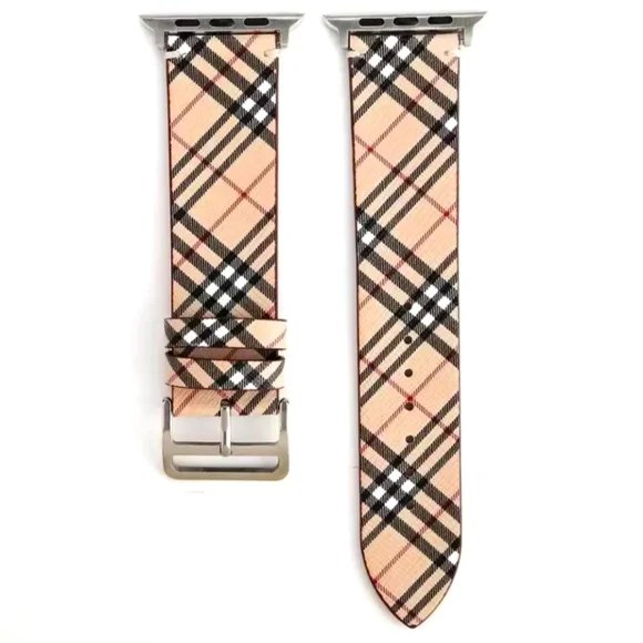 Accessories Burberry Design Plaid Apple Watch Band Poshmark